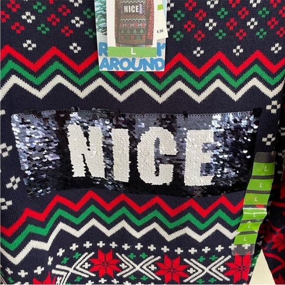 Rockin' Around Women's Christmas Sweater - Picture 3 of 7